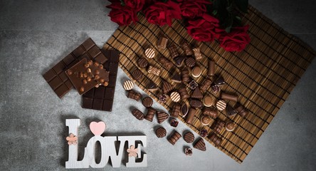 chocolates for Valentine's Day