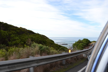 ocean view at the great ocean road