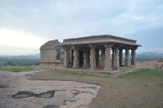 Lost temple in India