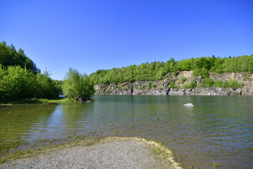 Steinbruch im Hohwald, Sachsen