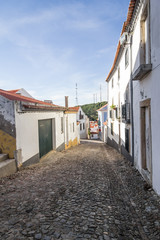 Fototapeta na wymiar Houses in Santiago do Cacem