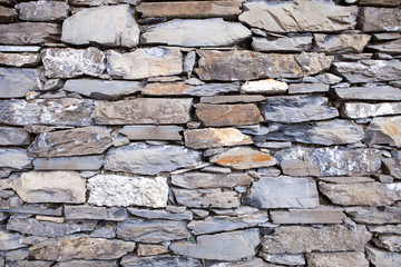 Slate stone wall texture
