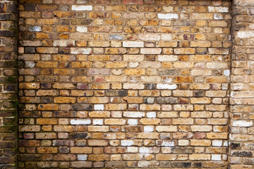 London Yellow brick texture