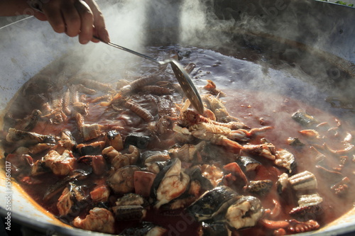 Italiatoscana Livorno Zuppa Di Pesce O Cacciucco Stock Photo