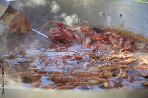 Italiatoscana Livorno Zuppa Di Pesce O Cacciucco Stock Photo