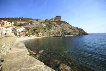 Italia, Toscana, Livorno, isola della Gorgona