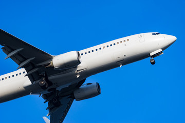 Boeing 737-800 landing