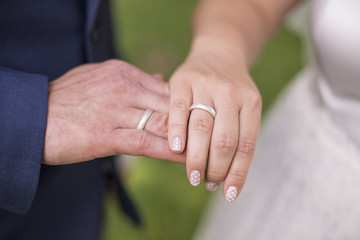 Hochzeitspaar Ehering