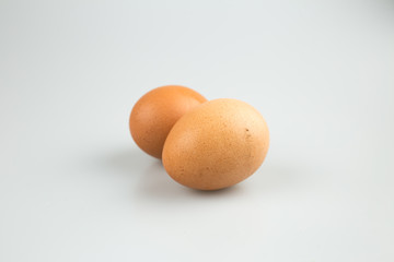 egg on white background - 159620328