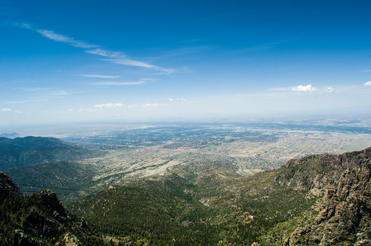 Albuquerque From Sandia Peak