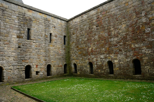 Abbey ruins, Inchcolm Island, Scotland