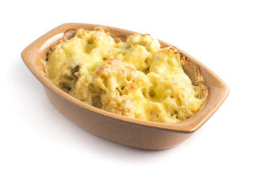 Cauliflower Gratin with cheese