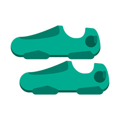 exercise shoes icon image vector illustration design 