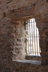 Old stone tower cell