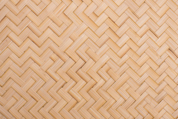 handmade bamboo weave texture background