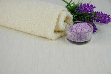lavander spa concept