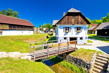 Kumrovec picturesque village in Zagorje region of Croatia