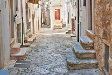 Alleyway. Putignano. Puglia. Italy. 