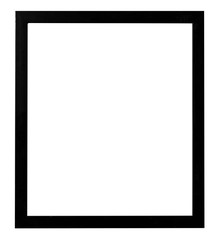 square blank photo frame isolated on white background