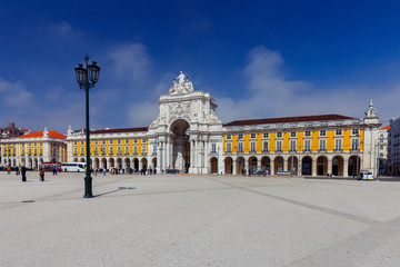 Fototapeta na wymiar Lisbon. Commerce Square.