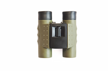 Binoculars military green