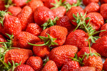 Close up of strawberries