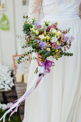 the bride's bouquet