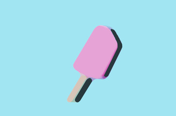 dibujo de paleta de helado