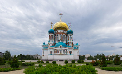 Fototapeta na wymiar church Omsk