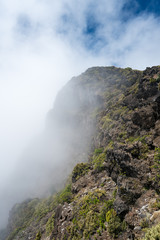 Fototapeta na wymiar Leleiwi overlook on Haleakala mountain on Maui