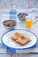 Baklava Turkish dessert