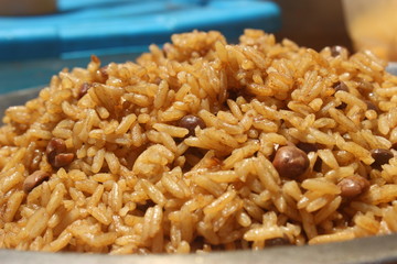 Moro de gandules Republica Dominicana