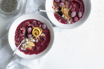 Raspberry Smoothie Bowl