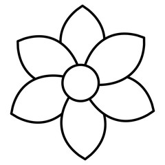 beautiful flowers decorative icon vector illustration design vector illustration design