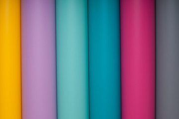 Colorful plastic film