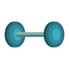 weight lifting device icon vector illustration design