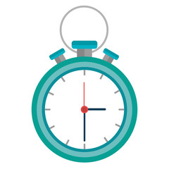 chronometer watch isolated icon vector illustration design