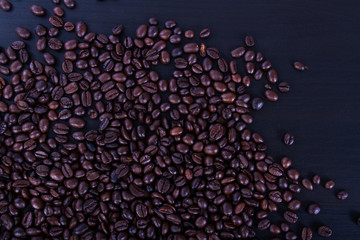Background coffee beans