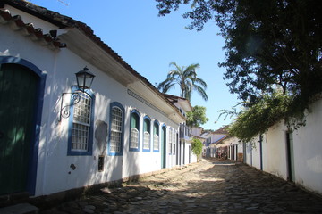 Fototapeta na wymiar Brésil - Paraty - Centre historique