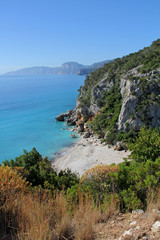 Cala Fuili presso Dorgali (Nuoro, Sardegna, costa orientale)