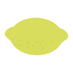 Lemon citrus refreshing icon vector design illustration graphic