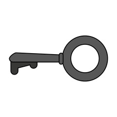Instrument key open icon vector illustration design graphic flat 