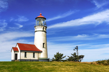Fototapeta na wymiar Cape Blanco Lighthouse