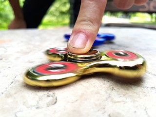 Fototapeta premium Fidget spinner