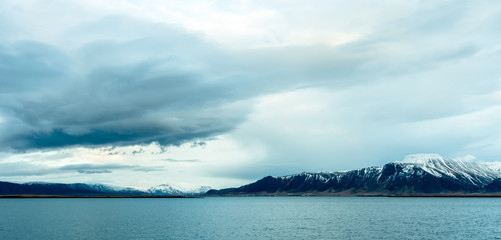Dark clouds of Iceland