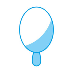 ice cream bar icon over white background vector illustration