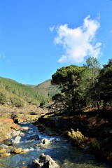Fototapeta premium El Chorrituelo de Ovejuela, Las Hurdes, Cáceres