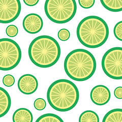 lemon tropical and exotic fruit pattern vector illustration design
