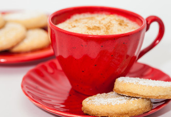 Butter Cookies Preparation : Coffee and butter cookies
