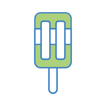 Popsicle ice isolated icon vector illustration design